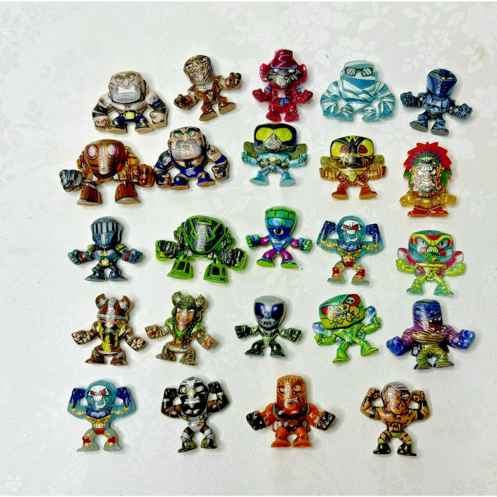 Spin Master Million Warriors Lot of 24 Garganturan Geisha Inner Heat